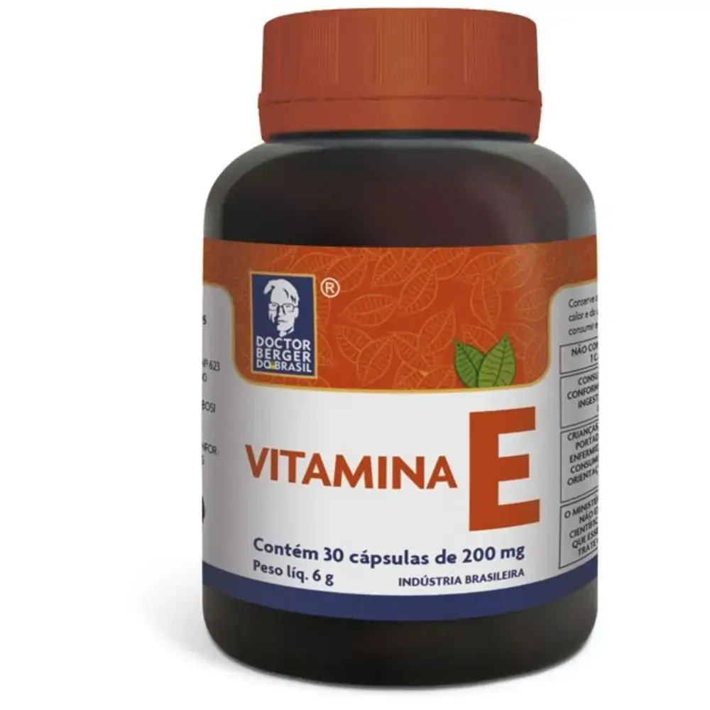 Vitamina E 200mg 30caps Doctor Berger