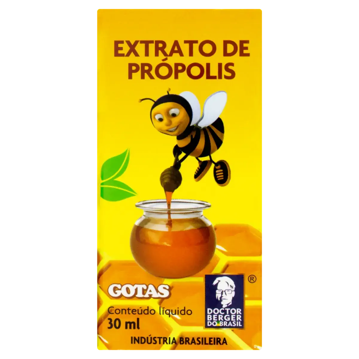 Extrato De Própolis Doctor Berger Do Brasil Caixa 30ml Spray Bucal
