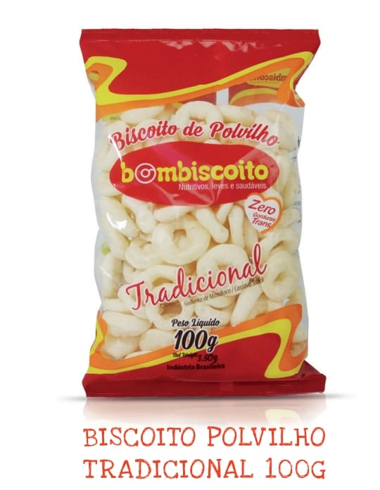 Biscoito Polvilho Bom Biscoito Tradicional