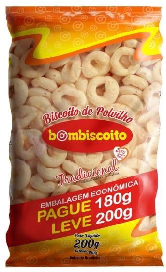 Biscoito Polvilho Bom Biscoito Trad 200g