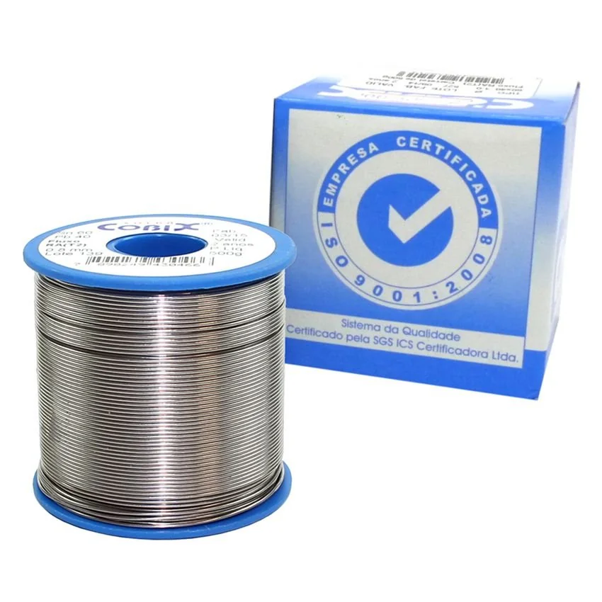 Solda Cobix Fio Cheio 60x40 (snxpb) 1.0mm 500g - Azul