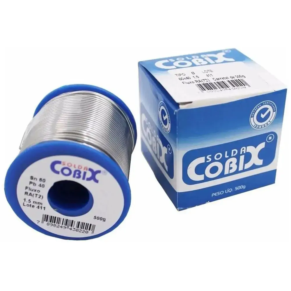 Solda Carretel 500gr Azul 1 5mm