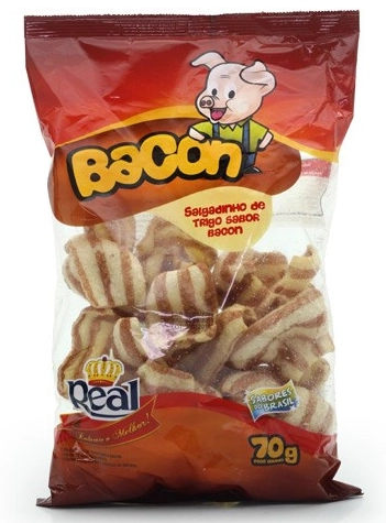 Salgadinho Bacon Real 70grs