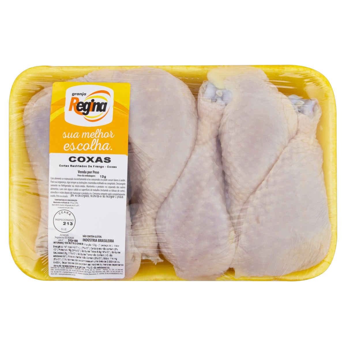 Coxa De Frango Resfriada Granja Regina