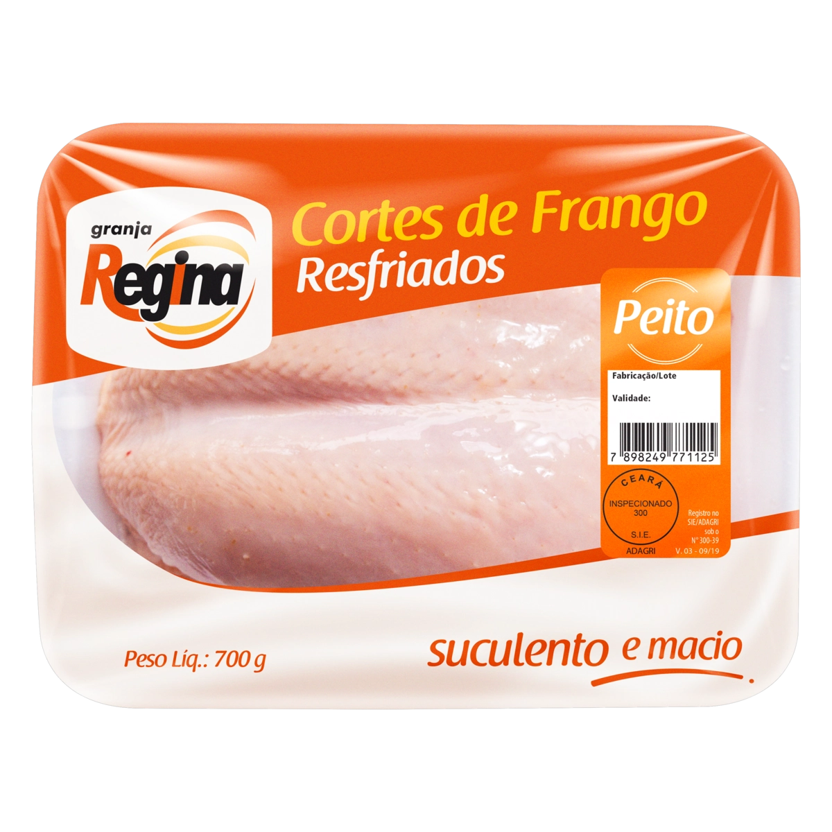 Peito De Frango Resfriado Granja Regina 700g