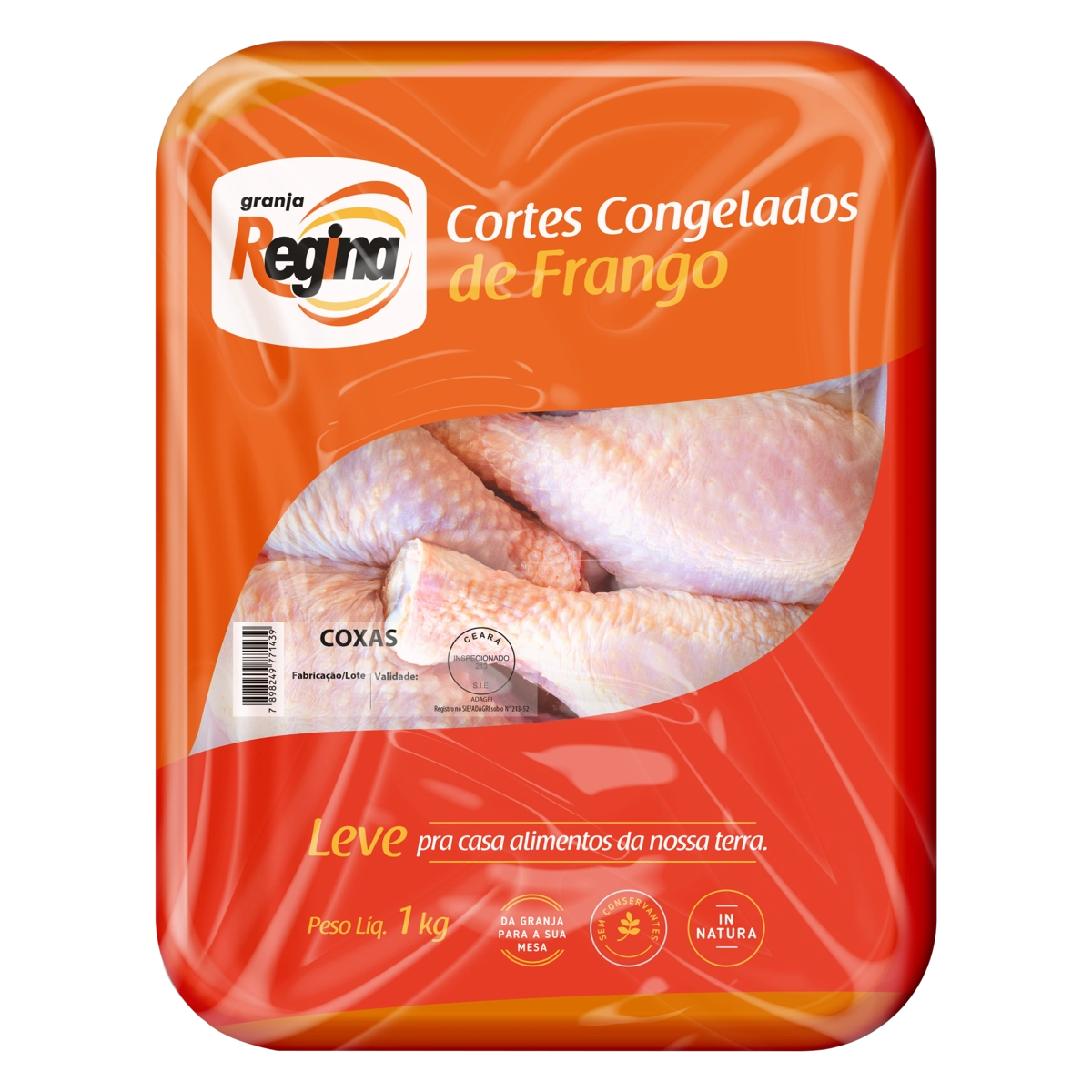 Coxa De Frango Congelada Granja Regina 1kg