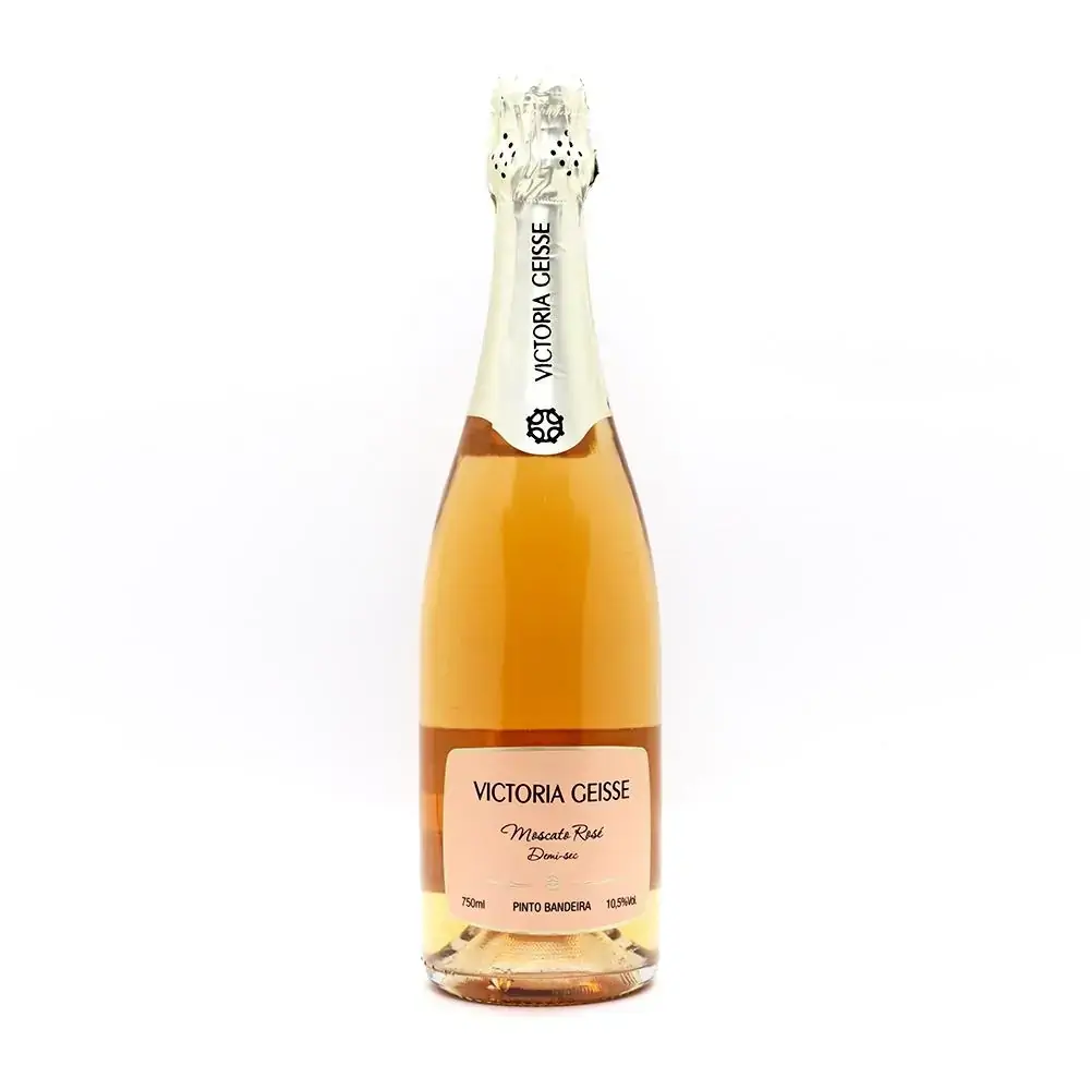 Espumante Victoria Geisse Moscato Rosé Demi Sec 750 mL