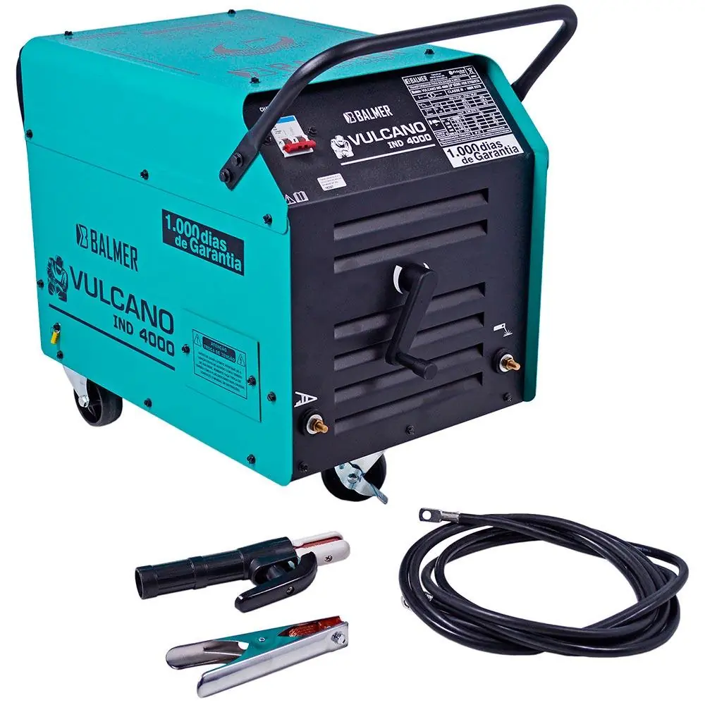 Solda Eletrodo Balmer 270 Amperes Vulcano Ind 4000 Bifásica