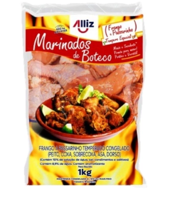 Frango Passarinho Temp Cong Alliz Pct 1kg