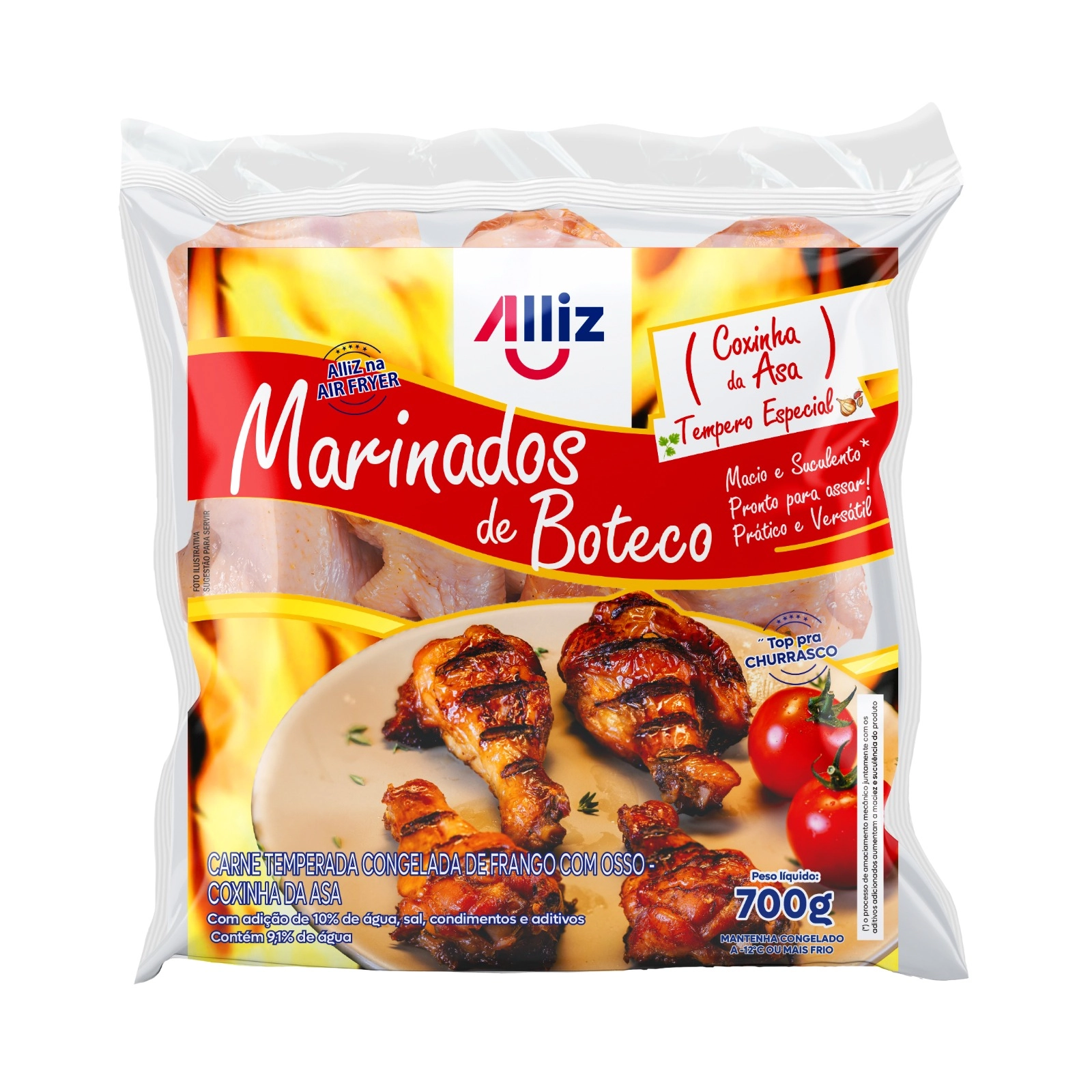 Coxinha Da Asa Alliz 700g