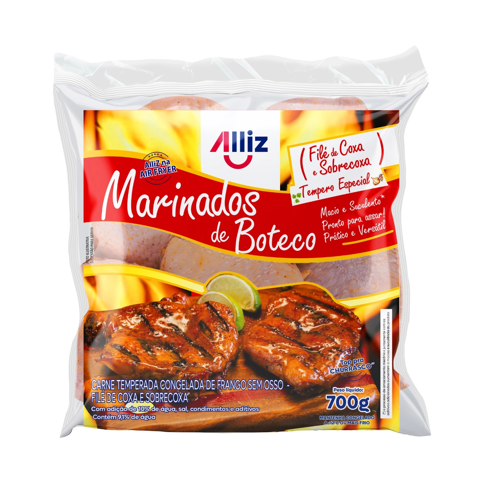 File De Coxa E Sobrecoxa Alliz 700g