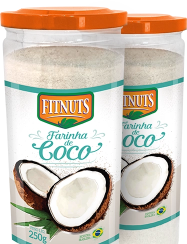 Farinha Fitnuts 250g Coco