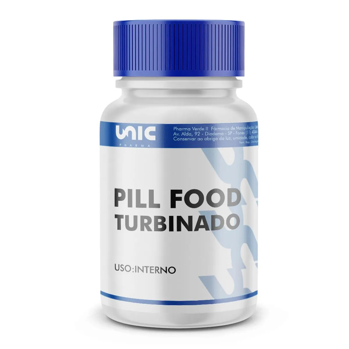 Pill food turbinado 90 Cápsulas