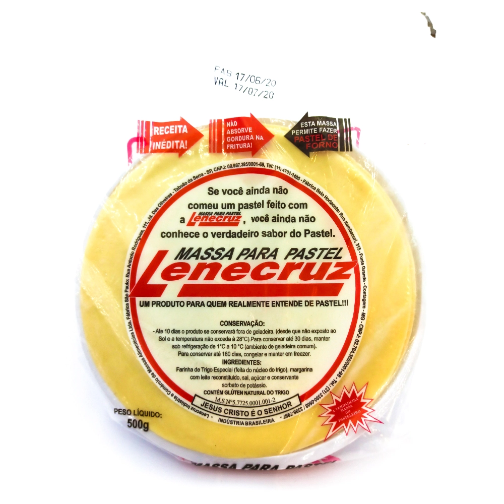 Massa Lenecruz Pastel Cumbuca