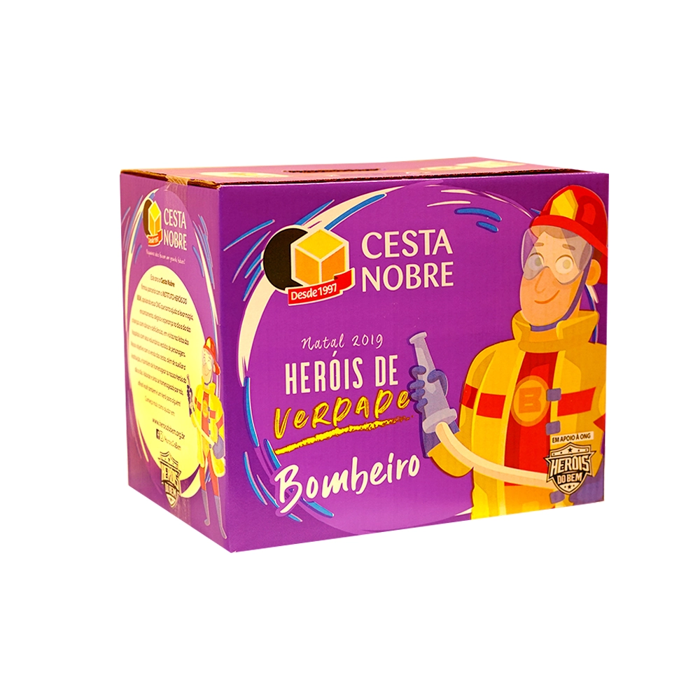 Embalagem De Natal Super Bombeiro Nobre 300g