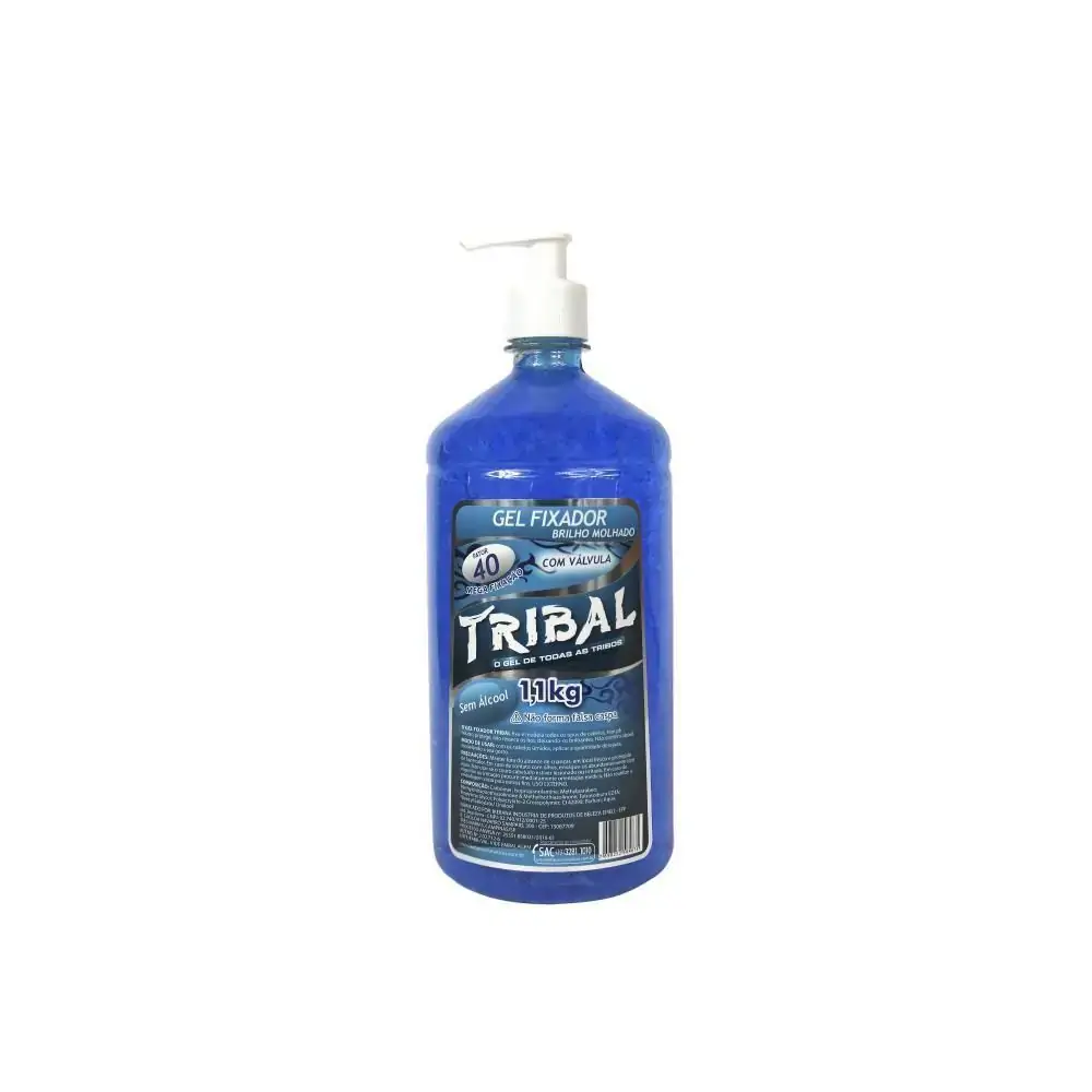 Gel Fixador Tribal 1kg Azul C/ Valv