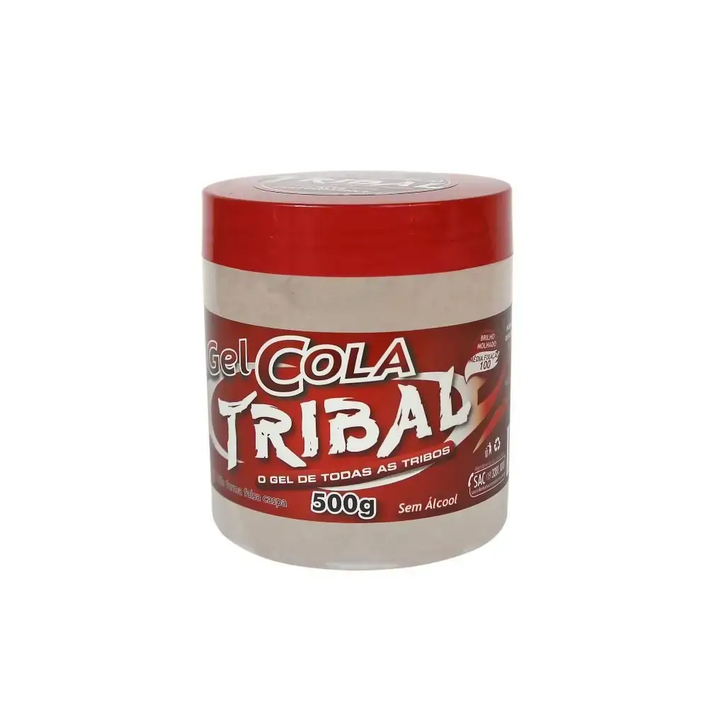 Gel Fixador Tribal Cola 500g Incolor