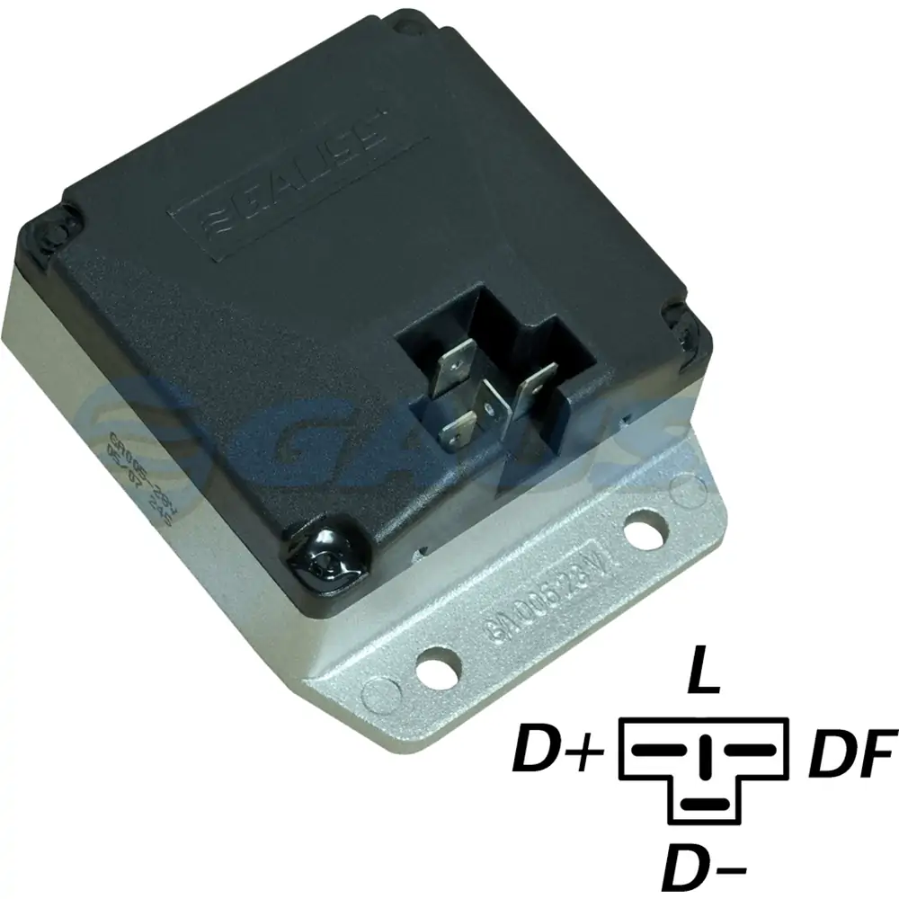 Regulador de Voltagem do Alternador 24V 55Ah Sistema Bosch - GAUSS GA005