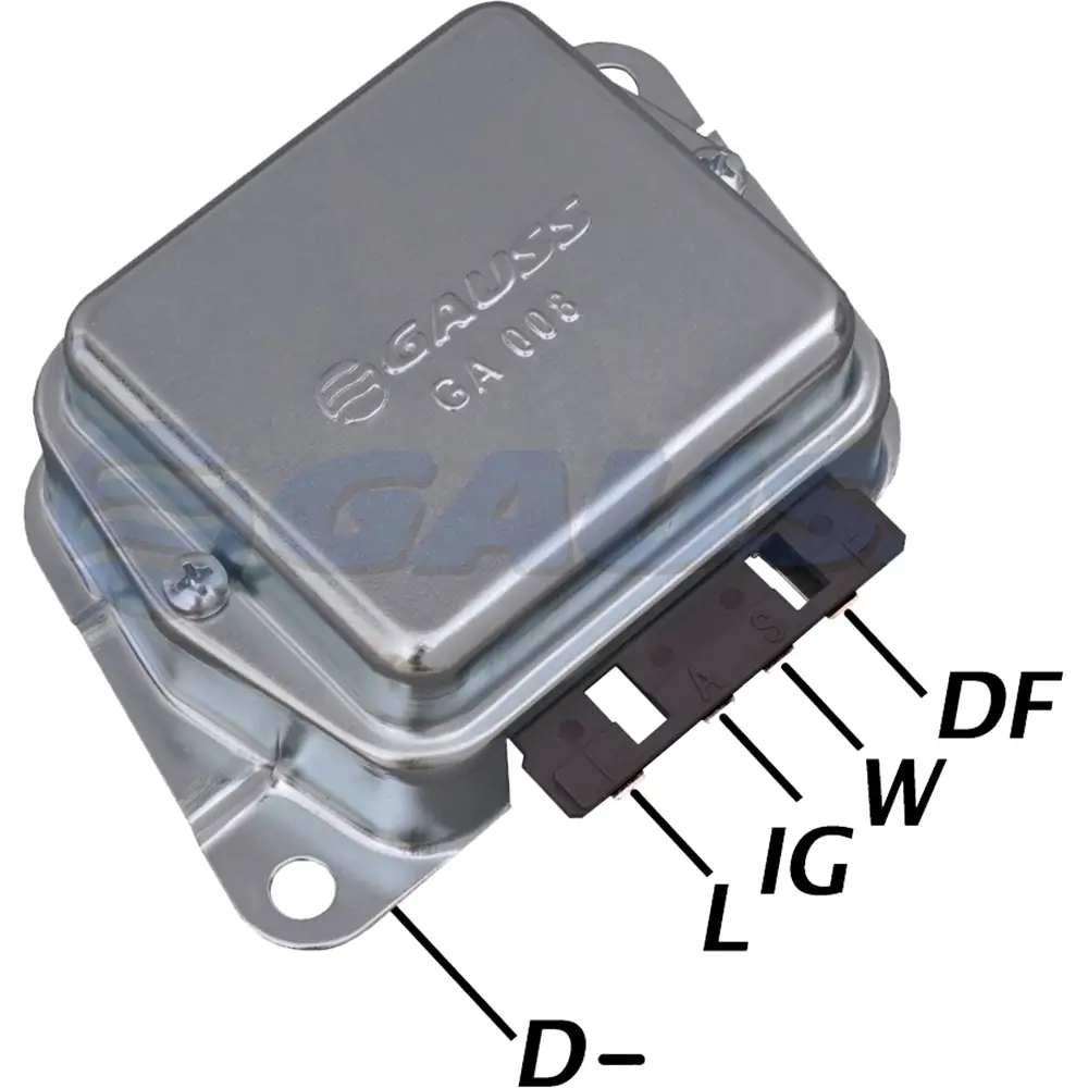 Regulador de Voltagem do Alternador Sistema Wapsa - GAUSS GA008