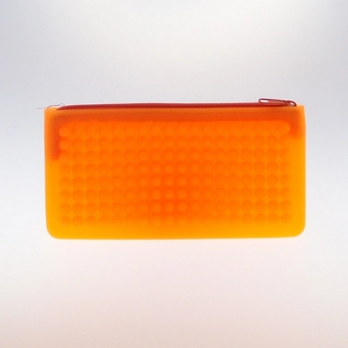Necessaire Silicone Laranja