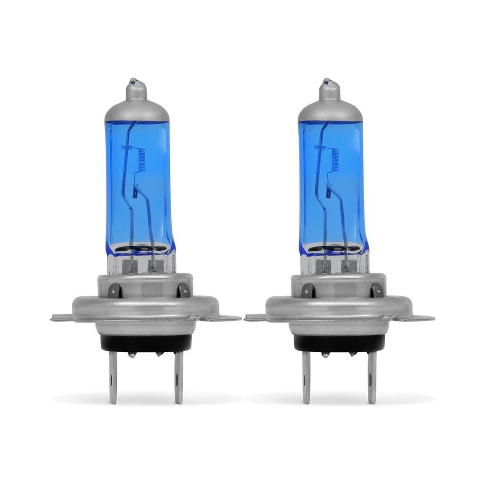 Lâmpada Super Branca (Par) H7 4500K 55W 12V Crystal Blue Power - GAUSS GL61H7