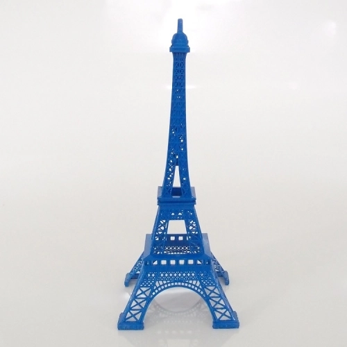 Escultura Decorativa Az Dezign Torre Eiffel Azul M