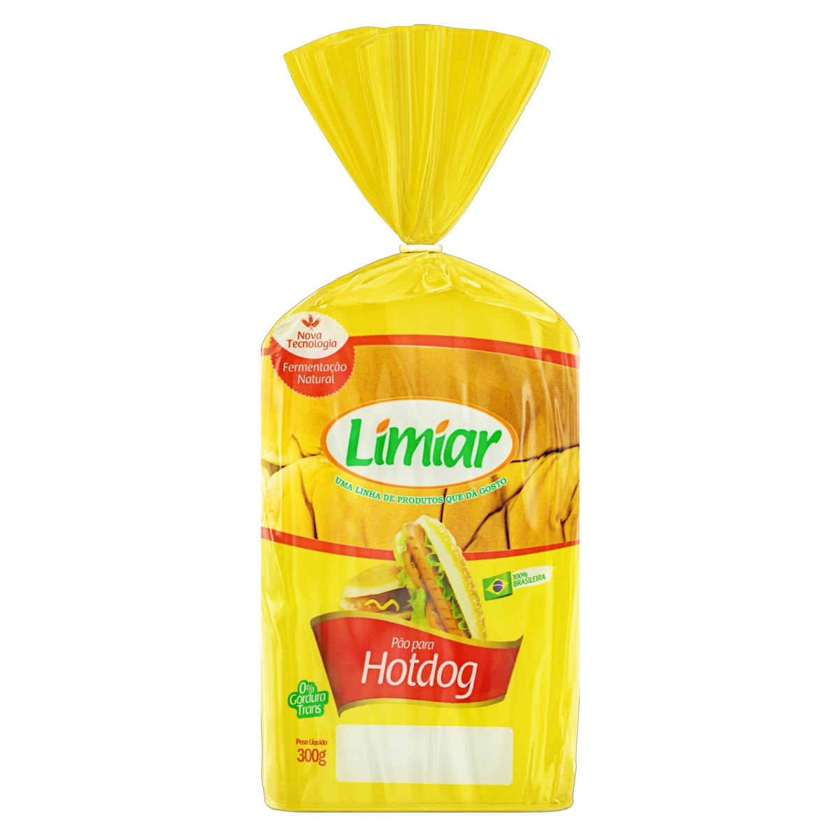 Pão Para Hot Dog Limiar Pacote 300g