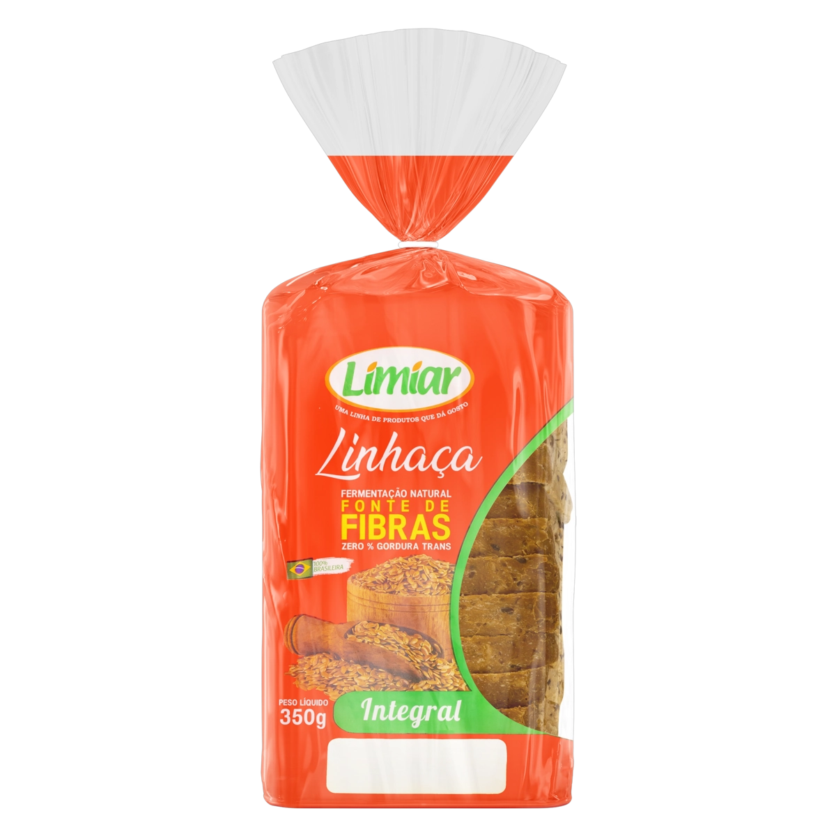 Pão Integral Linhaça Limiar Pacote 350g