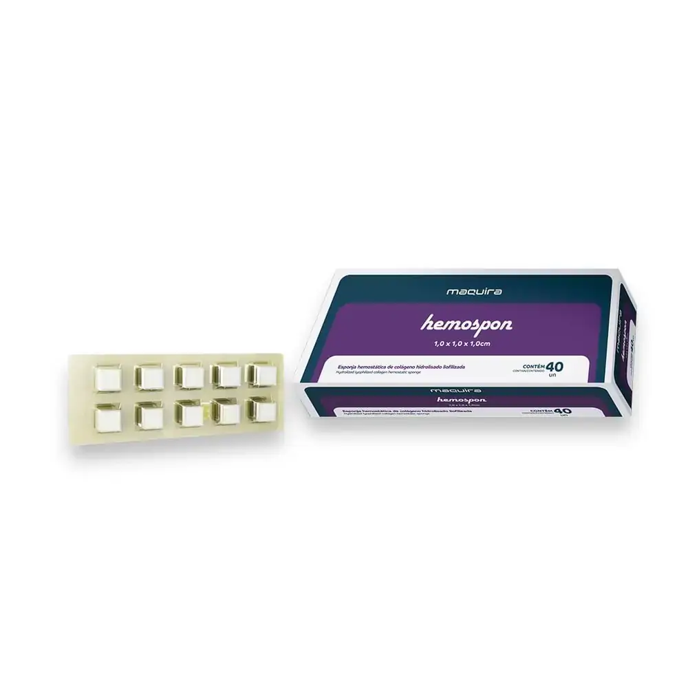 Esponja Hemostática Hemospon - Maquira - 25.9020