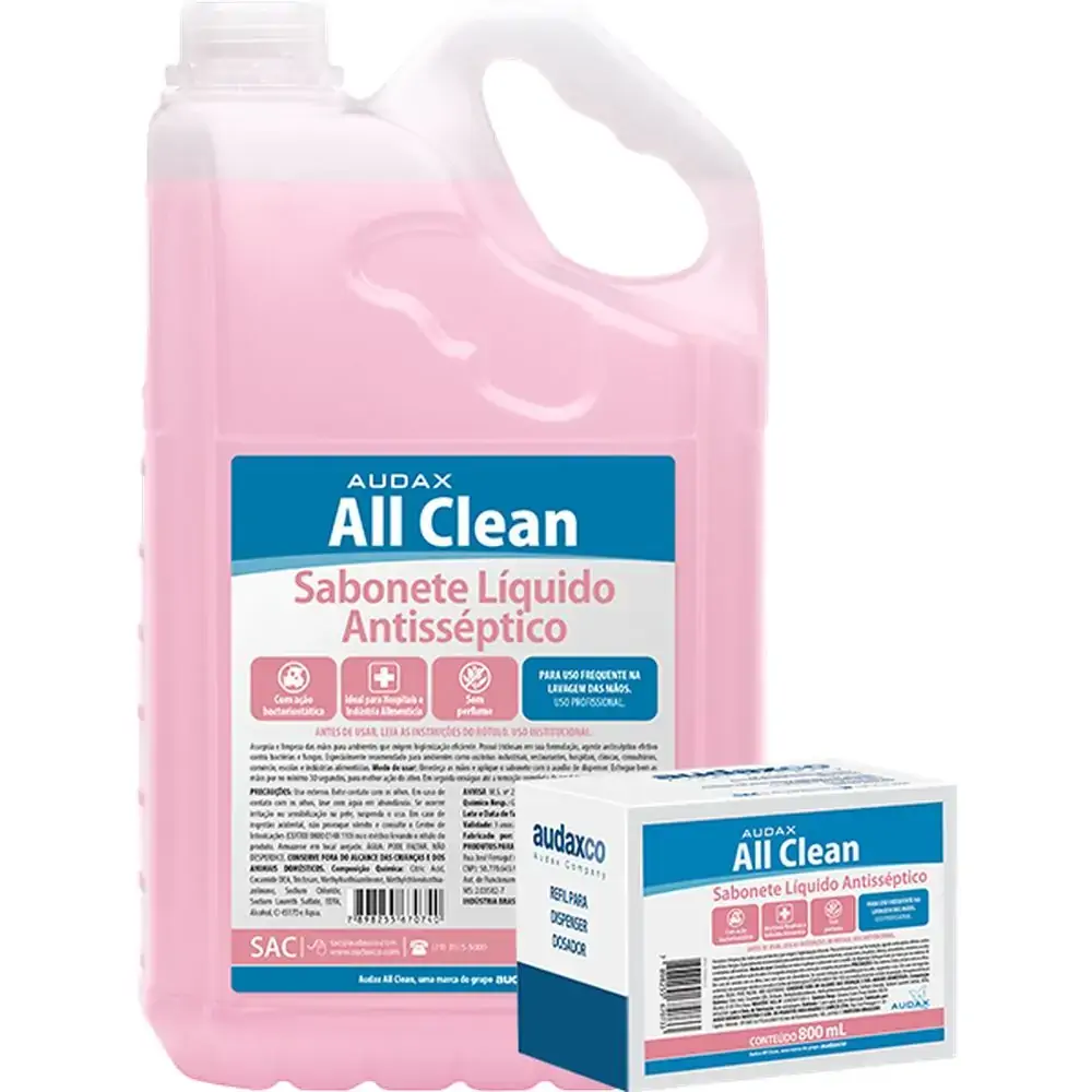 Sabonete Liq 5l Allclean Antisseptico