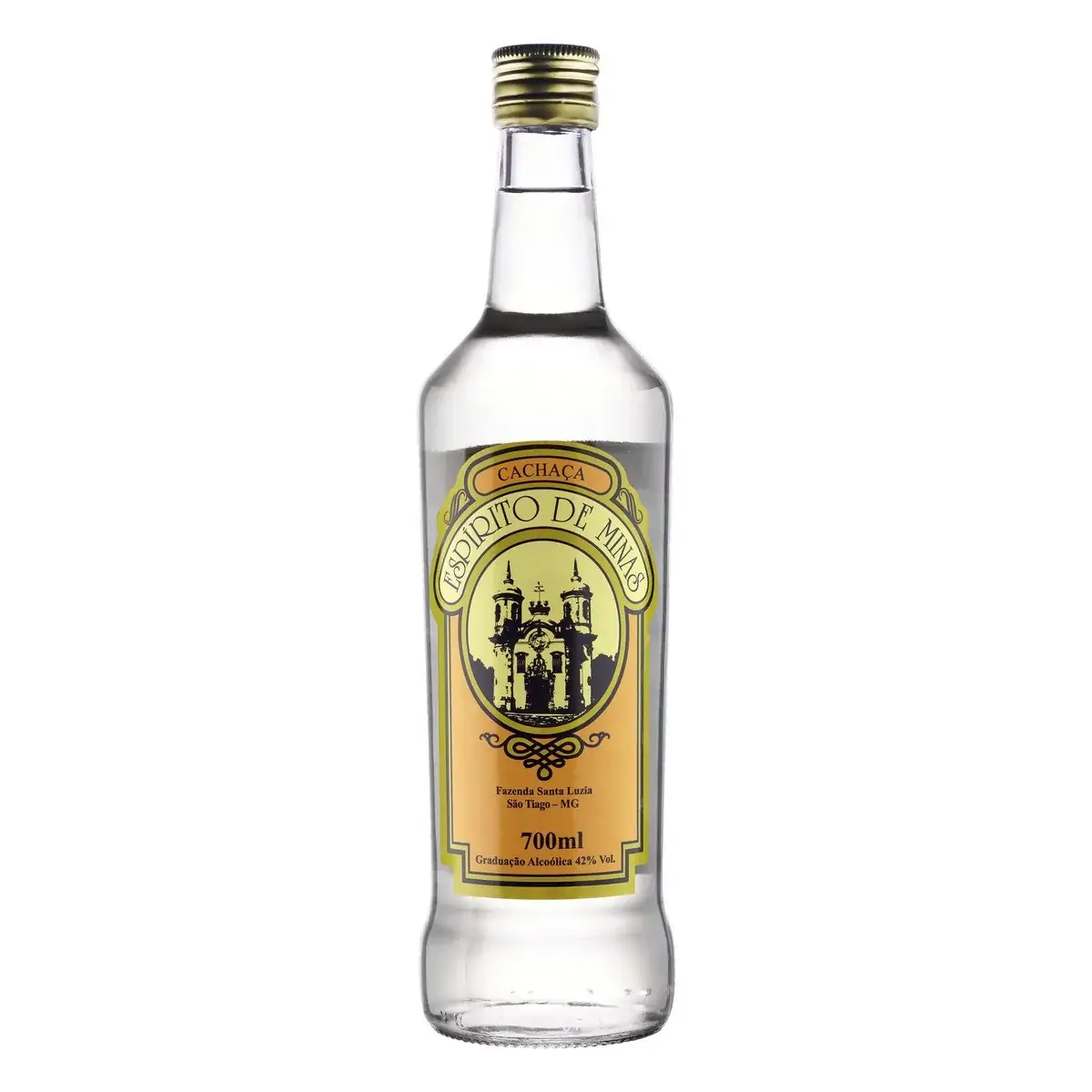 Cachaça Espírito de Minas Garrafa 700ml
