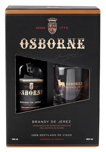 Kit BRANDY OSBORNE 1 Garrafa de 700ml e 1 Taça Personalizada