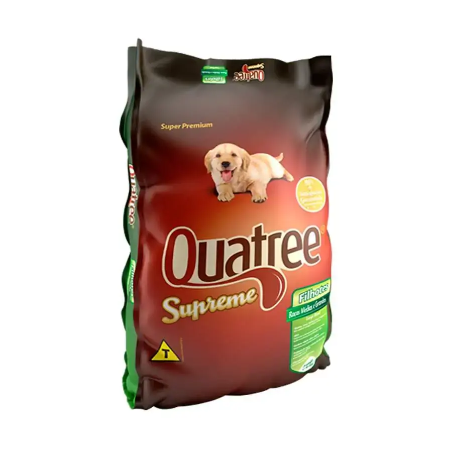 Ração Super Premium Supreme Para Cães Filhotes Sabor Frango E Arroz Quatree 2,2kg