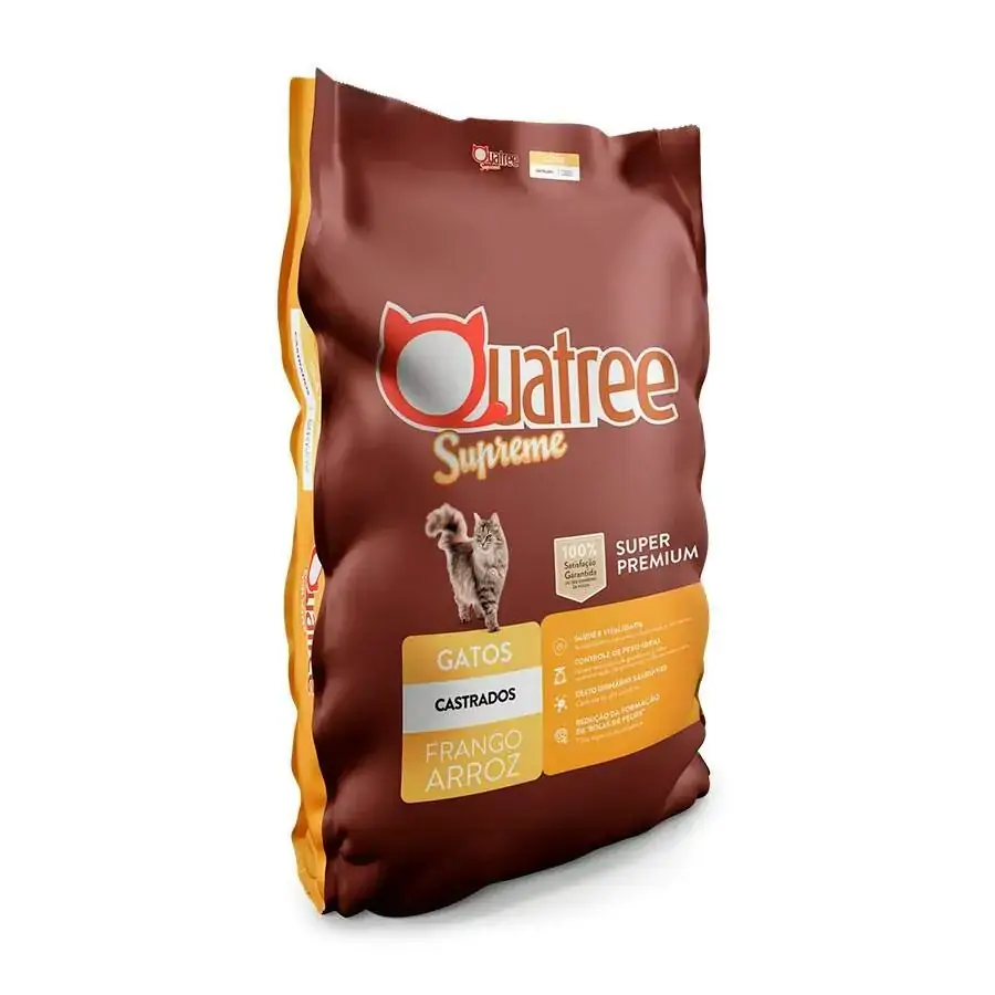 Quatree Supreme Gatos Castrados 1kg