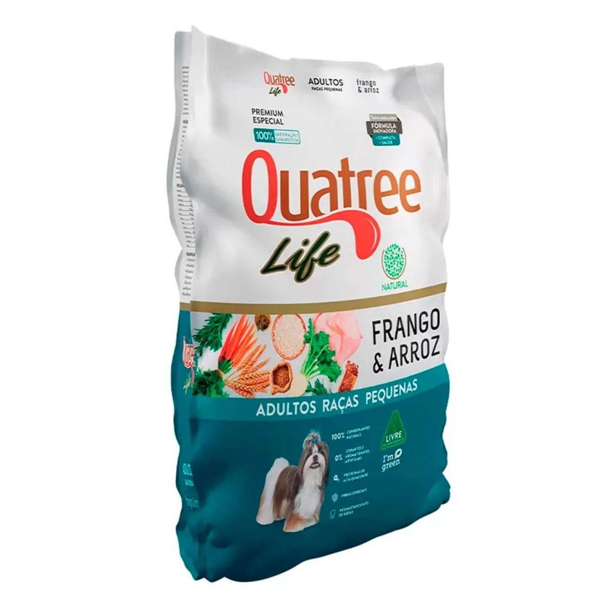 Racao Quatree Life Adultos Rp 10,1kg