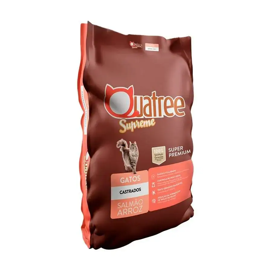 Al.gatos Quatree Supreme 1kg Cast.salmao