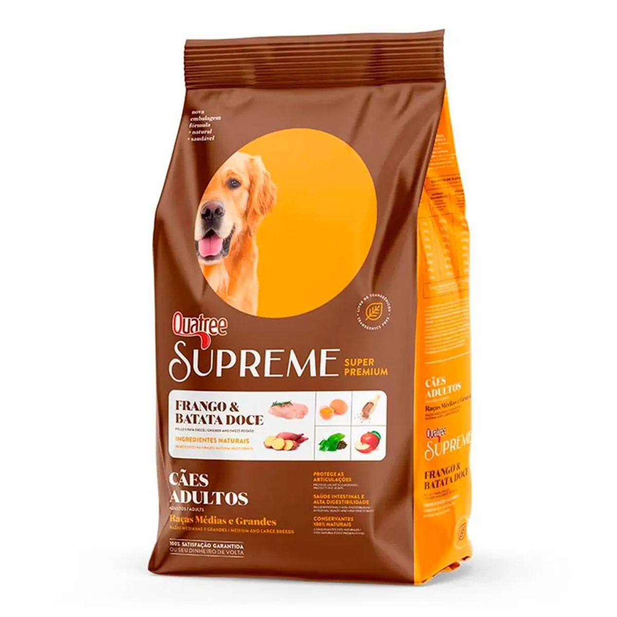 Ração Quatree Supreme Adultos Raças Médias E Grandes 20kg