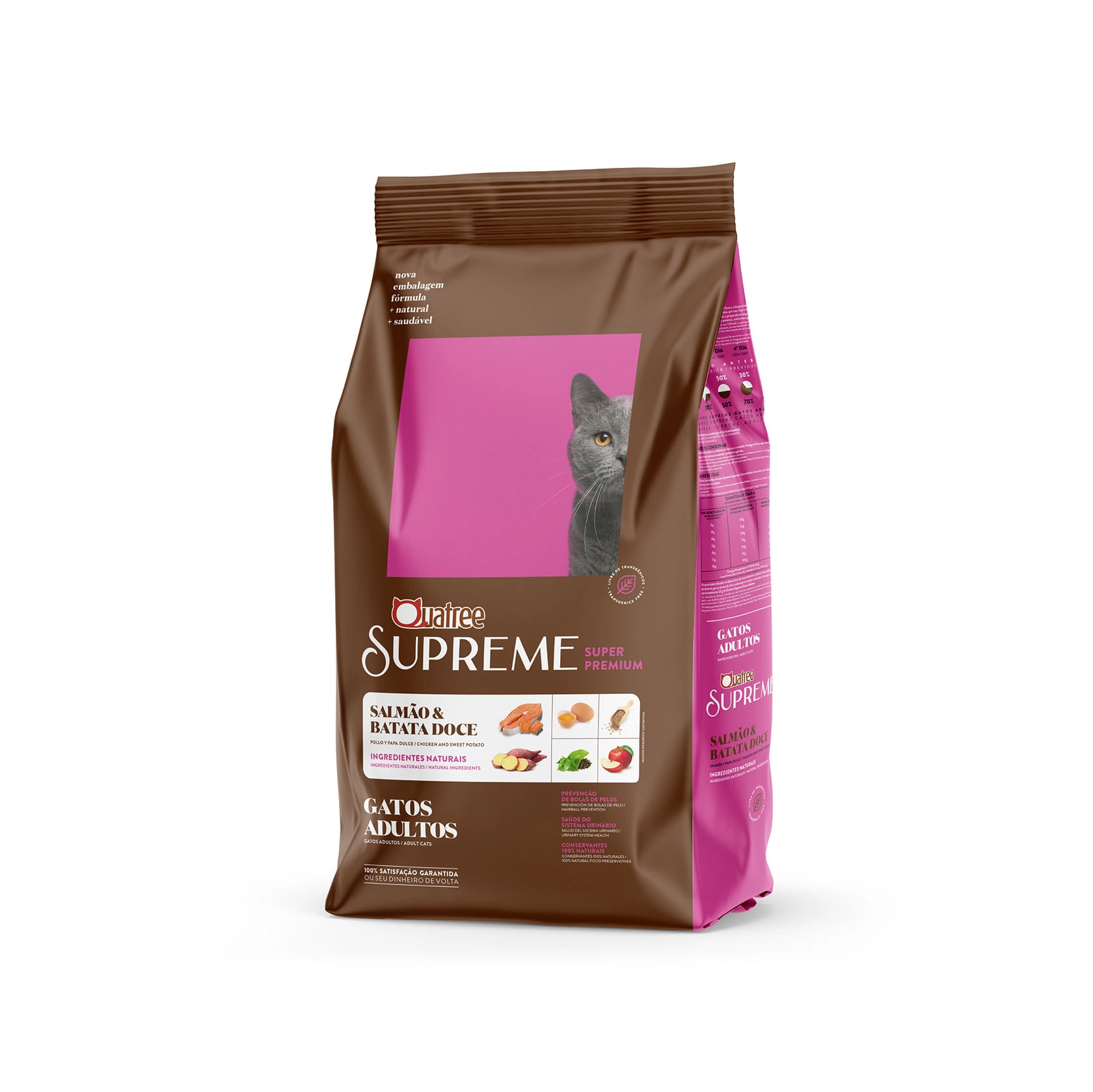 Quatree Supreme Gatos Adultos 3kg