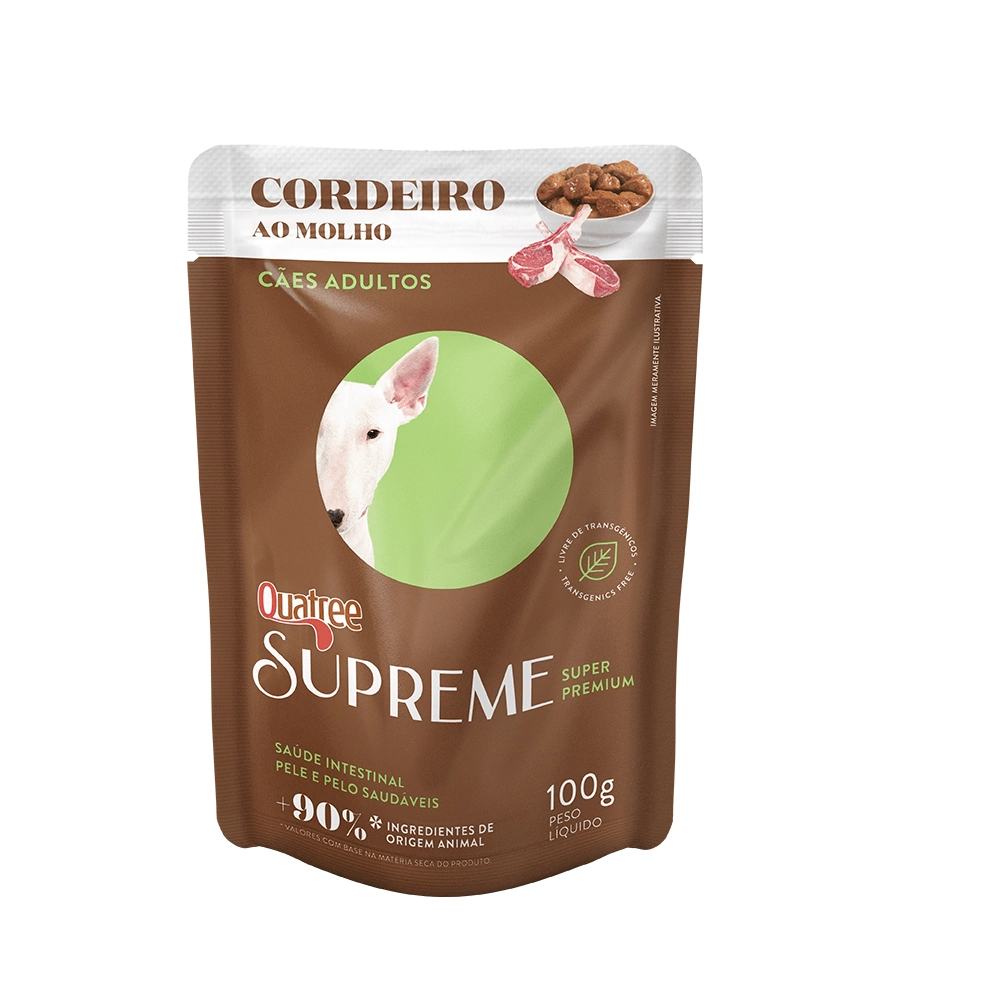 Sache Quatr Supre Caes Ad Cordeiro 100g