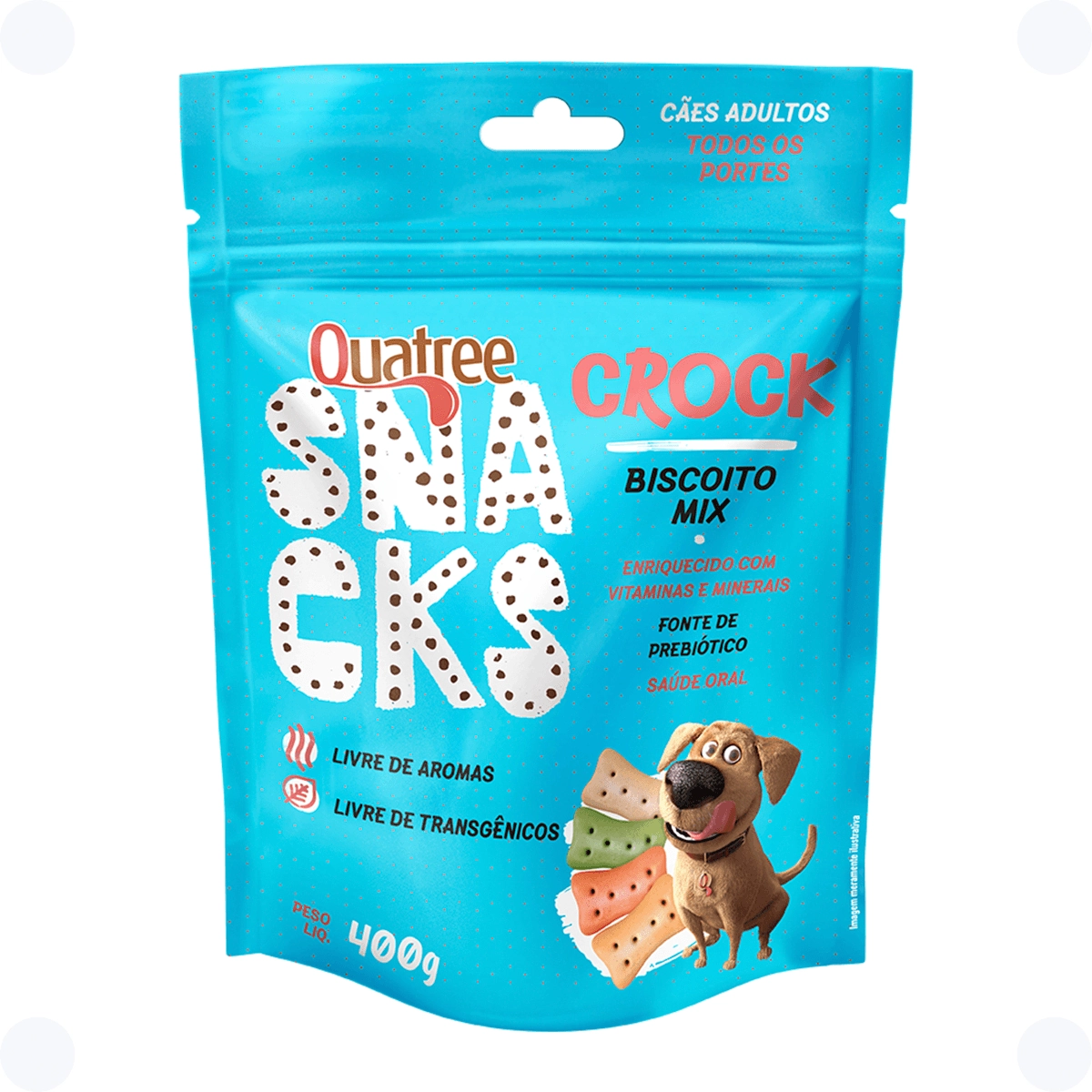Quatree Snacks Crock Mix 400g 1x1