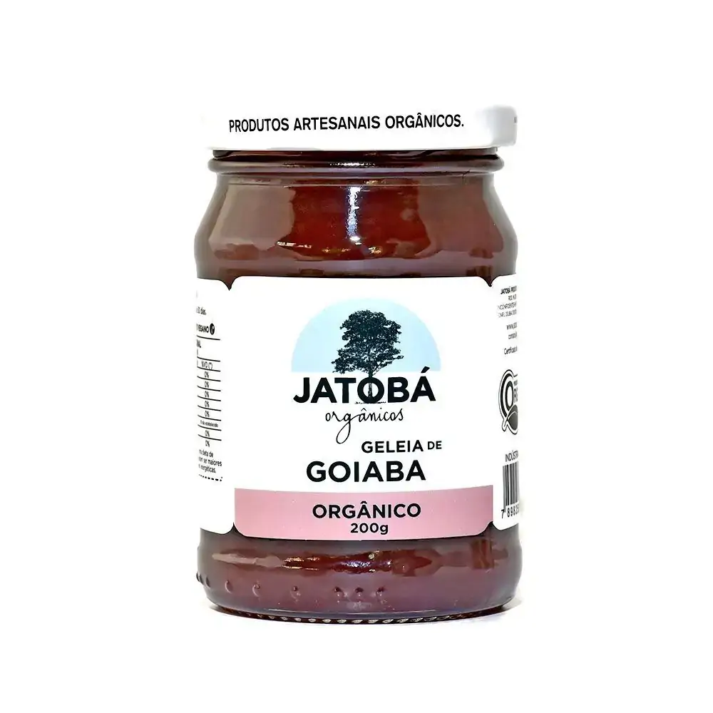 Geleia Goiaba Org 205g Jatoba Organico
