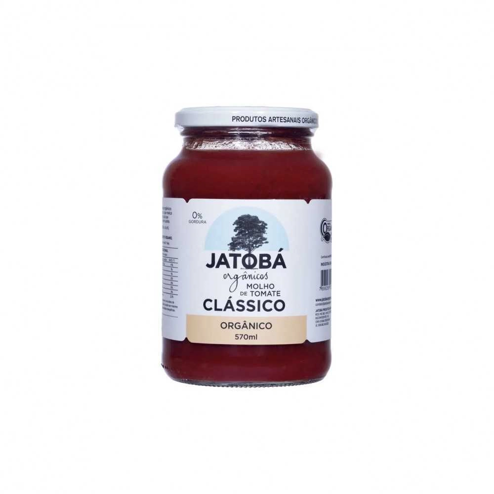 Molho De Tomate Orgânico Clássico Jatobá 570g