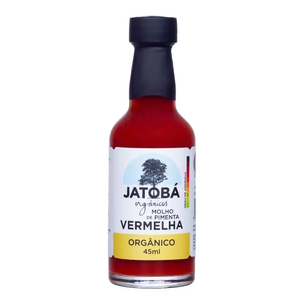 Molho De Pimenta Vermelha 45ml Jatoba