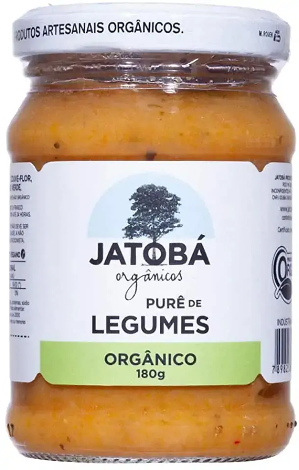 Pure De Legumes Organico 180g Jatoba Organico