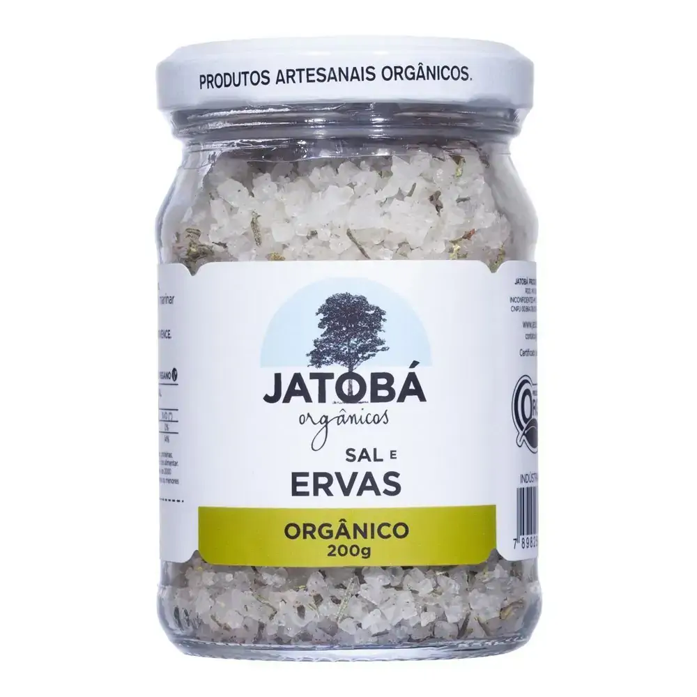 Sal Ervas Organico 200gr Jatoba Organico