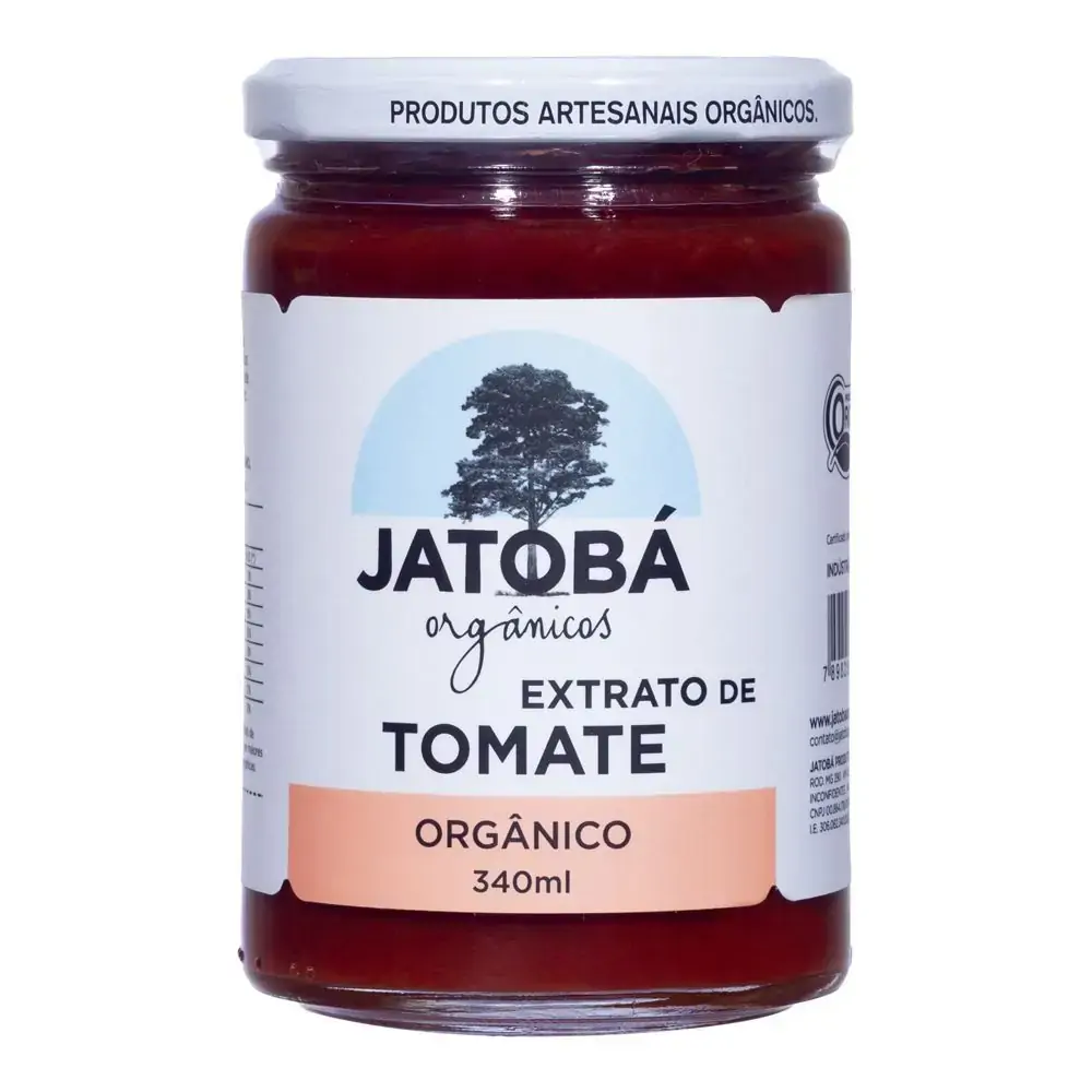 Extrato De Tomate Org. 340g Jatoba