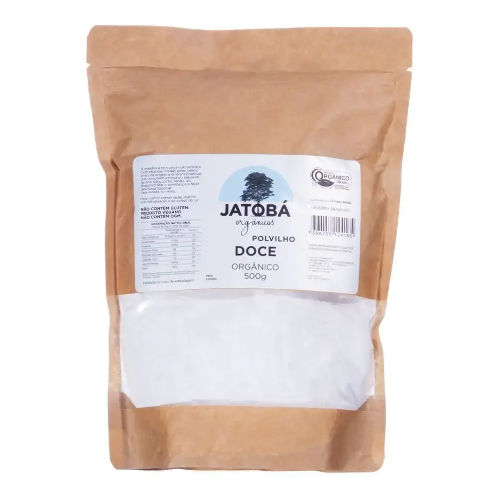 Polvilho Doce Organico 500g Jatoba Organico