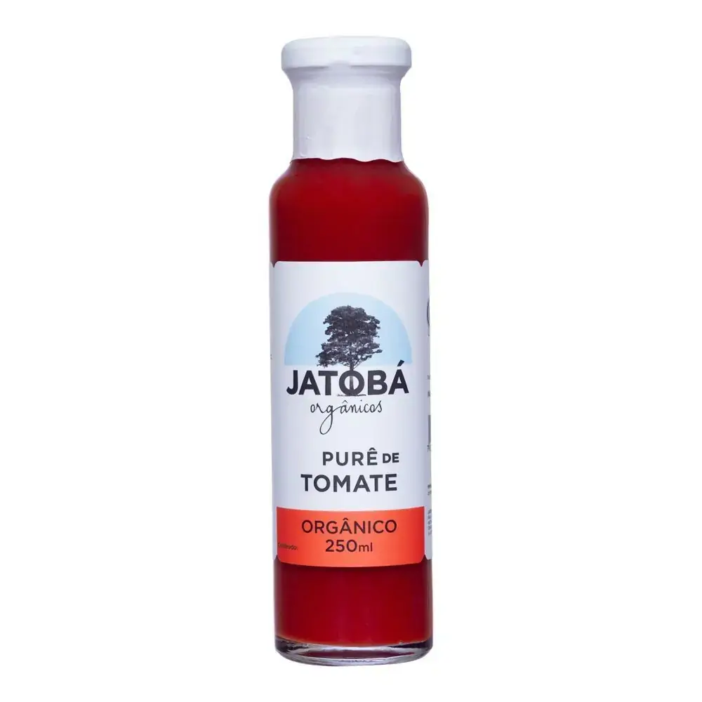 Pure De Tomate Organico 310ml Jatoba Organico
