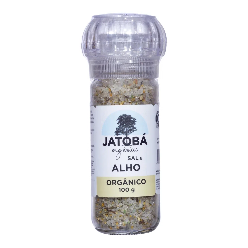Moedor Sal E Alho Org Jatoba 100g