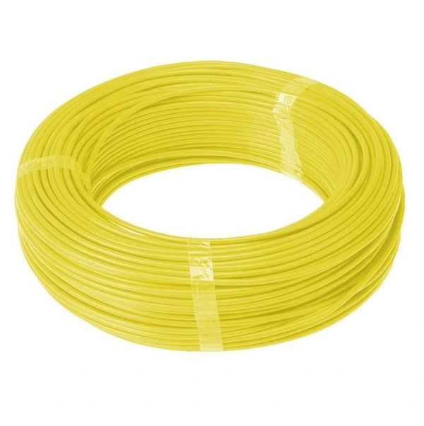 Fio Cabo Flexivel 4 0mm 100m 750v 100m Elétrico Corfio - Amarelo